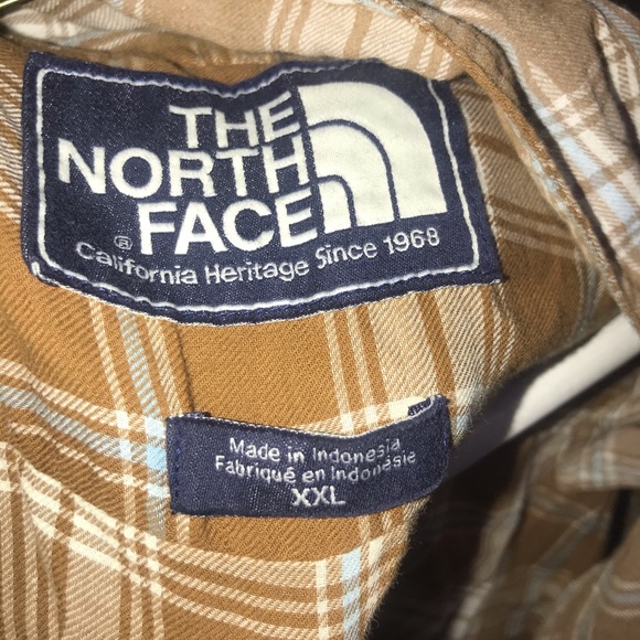 Short sleeve Northface flannel - Picture 3 of 4